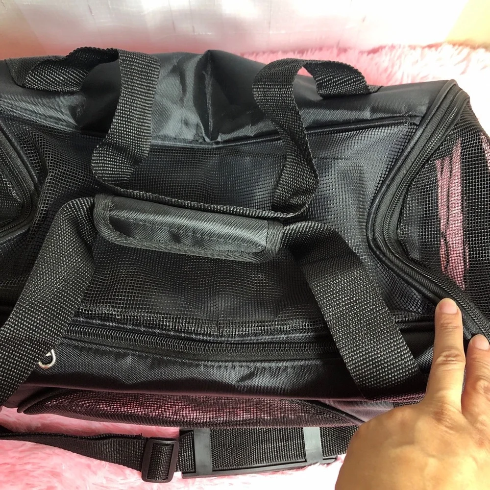 NWOT Black Cat Carrier Dog Carrier Pet Carrier for Small Medium Cats Dogs Puppy